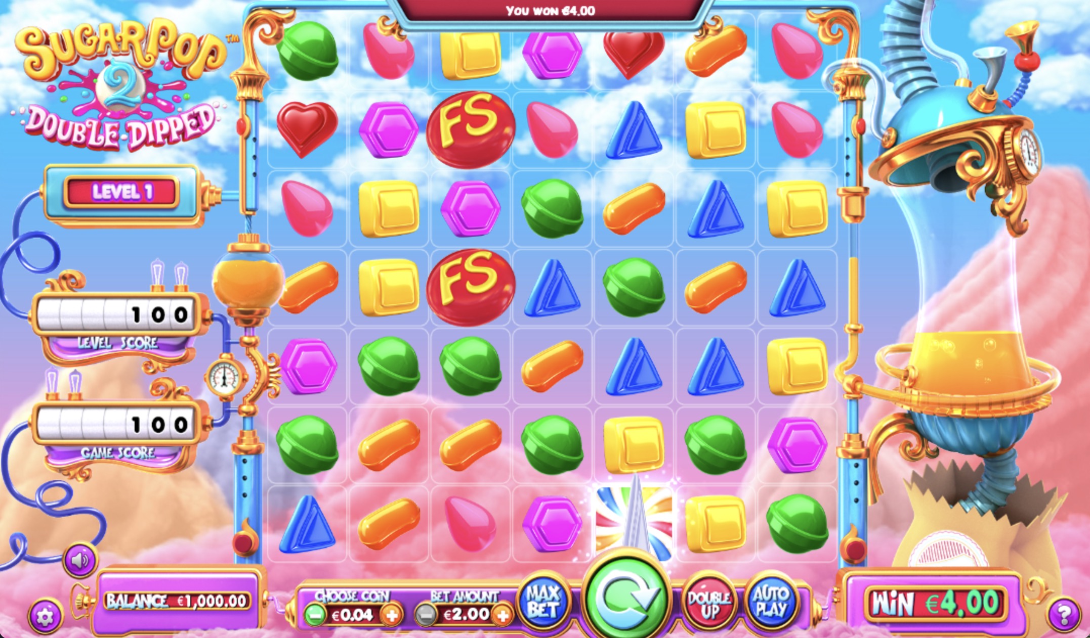      Sugar Pop 2: Double Dipped   Betsoft